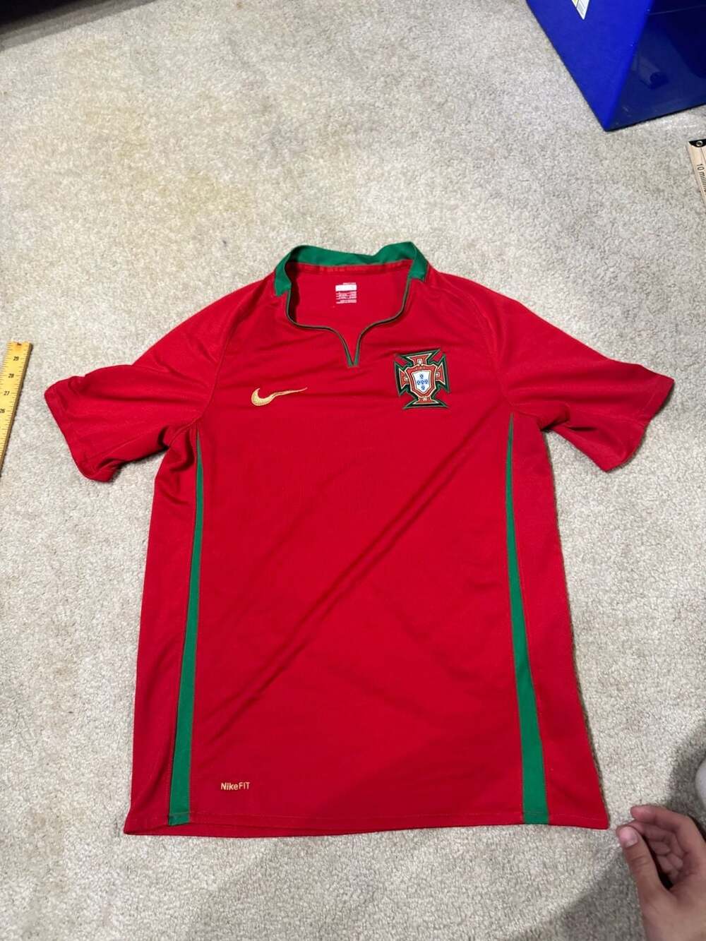 Nike Portugal National Team Soccer Jersey Size S